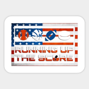 RUTS American Flag Sticker